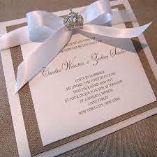 Elegant Wedding Invitations With Crystals Elegant Wedding Invitations For Couples Different Types Of Wedding Convite De Casamento Convite Casamento