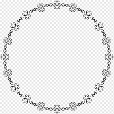 2,110 transparent png illustrations and cipart matching circle flower. Ornament Circle Frame Border White Leaf Png Pngwing