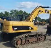 Hydraulic Heavy Duty Powerful Excavators 40 Ton Cat 340d ...