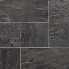 Black And White Tile Effect Laminate Flooring Colours Libretto Black Slate Tile Effect Laminate Flooring 1 86m Pack Image 3 Laminate Flooring Laminate Flooring
