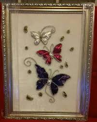 Lori F Adli Kullanicinin Filografi Panosundaki Pin Ip Sanati Elisi Fikirleri Kelebekler