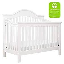 Davinci Jayden 4 In 1 Convertible Crib In White Greenguard Gold Certified Crib Bedding Sets And Baby Bedding Convertible Crib Cribs Air Quality
