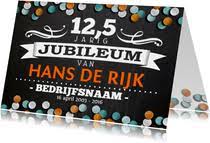 Jubileumkaarten 10 12 5 25 40 Jaar In Dienst Kaartje2go