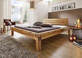 Bett Bettgestell Balkenmobel Wildeiche 200x160x85 Cm Landhausstil Bett Mobel Haus Deko Selbstgemachte Bettrahmen