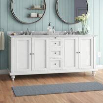 Double bathroom vanities can be used well in many spaces. 66 70 Traditional Double Vanities You Ll Love In 2021 Wayfair