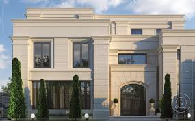 This secluded villa is the first of a series of luxury houses created by covet house with the purpose of inspiring professionals and design lovers to new heights in this new era. Villa Design By Rde Qatar Villa Design House Outside Design Modern Exterior House Designs