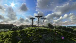 Jesus On Cross, Meadow with Stock Footage Video (100% Royalty-free ...