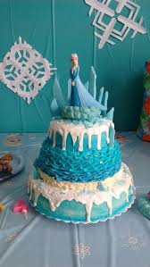33rd Birthday Birthday Cake Ideas For 33 Year Old Woman Frozen Cake Was A Real Hit With The 4 Year Old Birthday Girl Her Friends Butter Cream Icing White Girls Birthday Cakes Diy Birthday Cake Girls Girl Cakes