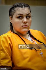FEBRUARY 27, 2019 --- Heather Maxine Barron at the pre trial hearing...  News Photo