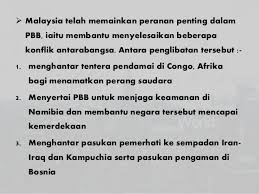 Bebas, berarti bahwa bangsa indonesia tidak akan bergabung atau memihak dengan blokade dan. Pengajian Am Penglibatan Malaysia Di Arena Antarabangsa