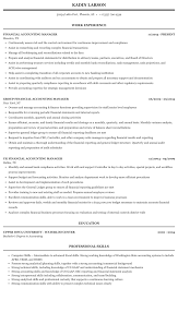 Reorganized financial accounting system in quickbooks to properly account for and track income and expenses by fund and cost center. Financial Accounting Manager Resume Sample Mintresume