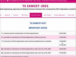 Manabadi ts eamcet results 2021: Ts Eamcet Exam Dates Telangana Eamcet Test Dates