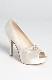 These Shoes Are Gorgeous By Enzo Angiolini Savoye Pump Nordstrom Very Affordable Relatively Speaking At 109 95 Bridal Shoes Bride Shoes Wedding Shoes
