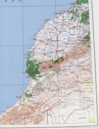 Stadsplattegrond, wegenkaart en toeristische kaart grand casablanca, met hotels, toeristische bezienswaardigheden en restaurants michelin grand casablanca Morocco Maps Perry Castaneda Map Collection Ut Library Online