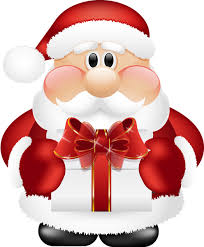 Cute Santa Claus With Gift Png Clipart Noel Decoration Noel Dessin Noel