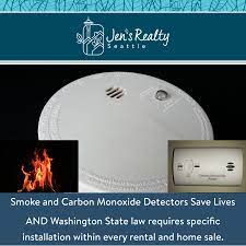 Get a carbon monoxide detector for early warning and protection. Smoke And Carbon Monoxide Detectors Wa State Law Requirements Jens Realty Jennifer Suemnicht