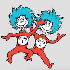 Thing One And Thing Two Dr Seuss Wiki Fandom Powered By Wikia Thing One Thing Two Seuss Dr Seuss Movies