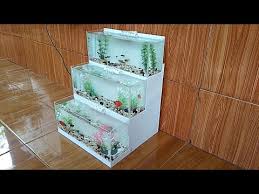Meja aquarium untuk aquarium unik. Aquarium 3 In 1 From Pvc Pipe Part 2 Youtube