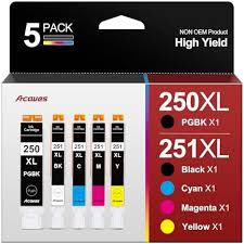 Amazon.Com: Canon Cli-251Xl Cyan Compatible To  Ip7220,Ix6820,Mg5420,Mg5520/Mg6420,Mg5620/Mg6620,Mx922/Mx722,Ip8720,Mg6320,Mg7120,Mg7520  Printers : Office Products