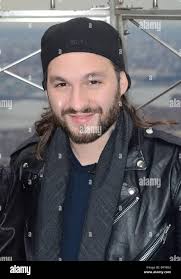 New York, USA. 28th February 2013. Steve Angello at a public appearance for  Swedish House Mafia Photocall at Empire State Building, The Empire State  Building, New York, NY February 28, 2013. Photo
