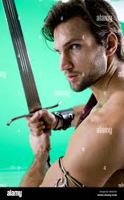 Knight holding sword hi-res stock photography and images