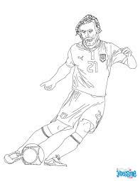 Coloriage Du Joueur De Foot Andrea Pirlo A Imprimer Gratuitement Ou Colorier En Ligne Sur Hellokids Com Coloriage Coloriage Football Coloriage Joueur De Foot