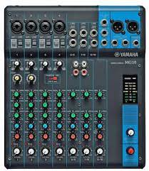 Harga Mixer Audio Yamaha Model Mg10 Karaoke Mixer Audio Audio