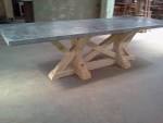 Long zinc table