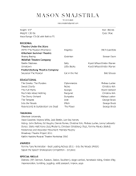 Actor resume example ✓ complete guide ✓ create a perfect resume in 5 minutes using our resume examples & templates. Professional Theatre Resume Templates At Allbusinesstemplates Com