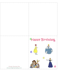 Birthday Card Printable Free Free Printable Disney Birthday Cards Birthday Card Printable Princess Valentine Cards Princess Card