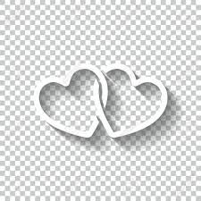 Check spelling or type a new query. Linked Hearts Icon White Icon With Shadow On Transparent Background Royalty Free Cliparts Vectors And Stock Illustration Image 96943648