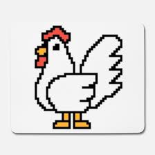 No matter whether you are a beginner or a professional. Pixel Art Huhn Tier Vom Bauernhof Mousepad Spreadshirt