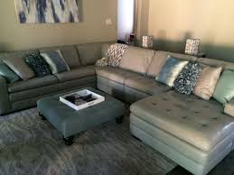 Contemporary sofa and loveseat set features versatile oyster beige upholstery with tailored nail head trim and includes six coordinating throw pillows. Loading Couch Decor Leather Sofa Living Room Grey Leather Sofa Living Room