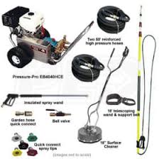 Pressure Pro Deluxe Start Your Own Pressure Washer Kit W Aluminum Frame Belt Drive Electric Star Pressure Washer Pressure Washing Business Pressure Washing