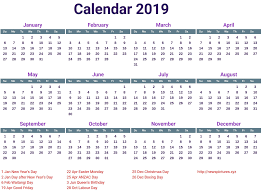 This page contains the full year calendar with public holidays for 2019. 2019 Holiday Calendar Canada Calendar Printables Holiday Calendar 2019 Calendar