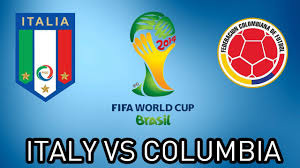 That's colombia with an 'o'. Fifa World Cup 2014 Knockout Italy Vs Colombia Finch Youtube