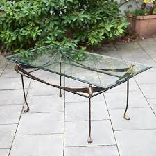 Amazing gallery of interior design and decorating ideas of lion head coffee table in living rooms, dining rooms, nurseries, bathrooms, entrances/foyers by elite interior designers. Giacometti Style Art Deco Lion Coffee Table France 1930 Schlicht Designmobel