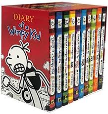 《葛瑞的囧日記 1：中學慘兮兮》diary of a wimpy kid 有一天我一定會很有名，但現在我還跟一群白痴困在中學裡。 中學生活真不是普通人過的，這點葛瑞最清楚了。 Diary Of A Wimpy Kid Box Of Books Books 1 10 49 99 Reg 140 Best Price