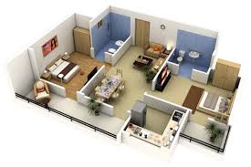 It is a one storey house and is suitable for a small family. 50 Two 2 Bedroom Apartment House Plans Architecture Design
