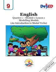 Community and environmental health first . Module1lesson1 Docx Pdf 9 English Quarter 1 U2013 Module 1 Lesson 1 Modelling Modals An Introduction To Modal Verbs Page 1 English U2013 Grade 9 Quarter Course Hero