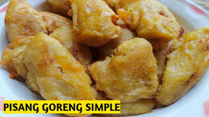 Bahan membuat resep pisang goreng renyah enak: Resep Pisang Goreng Raja Empuk Simple Dan Praktis Youtube