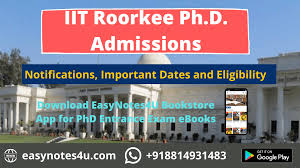 Iit Roorkee Ph D Admissions 2020 21 Application Form Eligibility In 2020 Application Form Admissions Roorkee