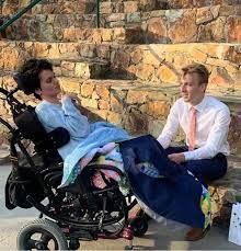 Young Boy's Kindness Towards Elderly Woman