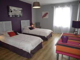 Idee Peinture Chambre Amis Couleur Aubergine Deco Chambre Grise Chambre Aubergine Deco Chambre