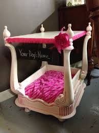 Dog Bed Made From End Table Diy Pet Bed Diy Dog Bed