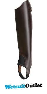 Ariat Close Contour Show Chaps Waxed Chocolate The Drillshed