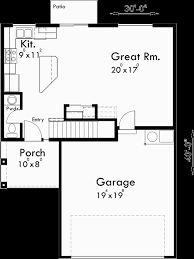 Plans in this category are less than 40 feet. Affordable 2 Story House Plan Has 4 Bedrooms And 2 5 Bathrooms