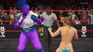 WWE 2K22 - Ronda Rousey vs. Big Booty Cheeks - Royal Girl Fights 💜 -  YouTube