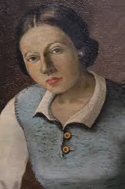 Eleanor Arnold Clark-Portrait of a Young Girl, The Student