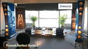 Von Schweikert Ultra 11 Speakers Vac Tube Amplifiers Acoustic Signature  Invictus @ Munich 2018